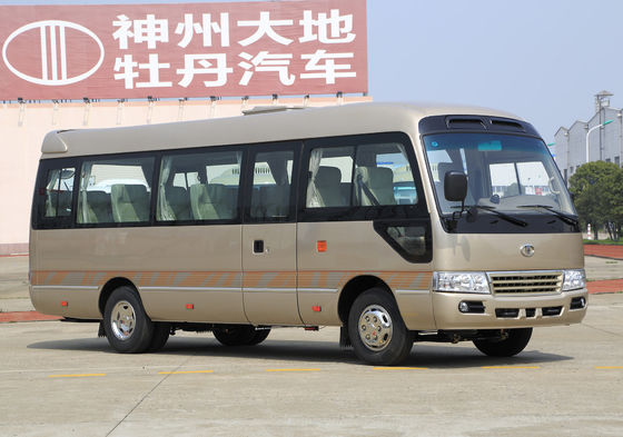 China Eco - consumo de combustível do motor diesel do ônibus do turista amigável mini baixo fornecedor