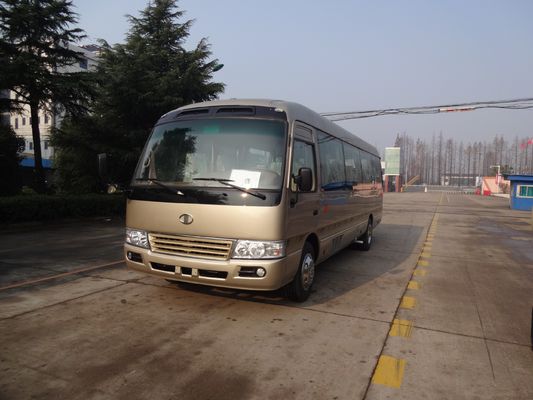 China Veículos utilitários largos do anúncio publicitário do corpo do minibus dianteiro diesel de Seater do motor 30 fornecedor