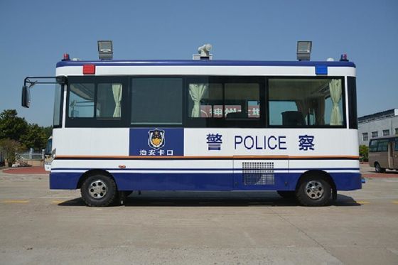 China 25 km/h da polícia móvel comandam a transmissão do rádio da estação 3G do serviço dos veículos fornecedor