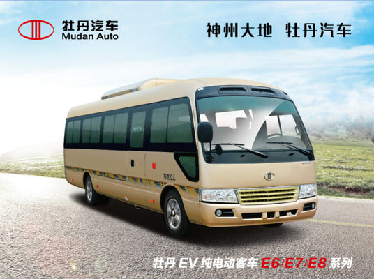 China Estar aberto traseiro tipo motor selado da pousa-copos da carrinha do transportador de 6 medidores de Mini Van Com Yuchai fornecedor