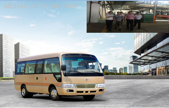 China Ônibus do treinador do falcão de Ashok Leyland do minibus de Cummins Engine 30 Seater 90 km/h fornecedor