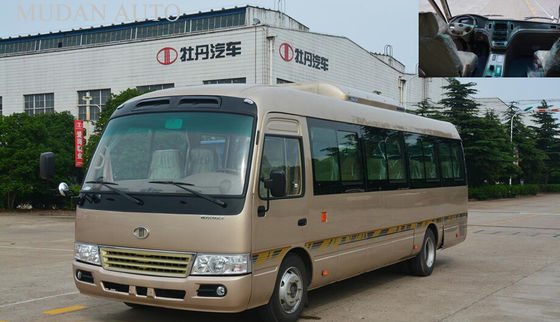 China a pousa-copos de Toyota do minibus de Rosa do turismo do motor 3.8L transporta a emissão do Euro II fornecedor