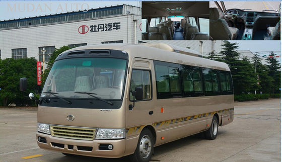 China O treinador do curso do veículo de Van de passageiro 30 Mudan Rosa transporta 7500×2180×2840 fornecedor