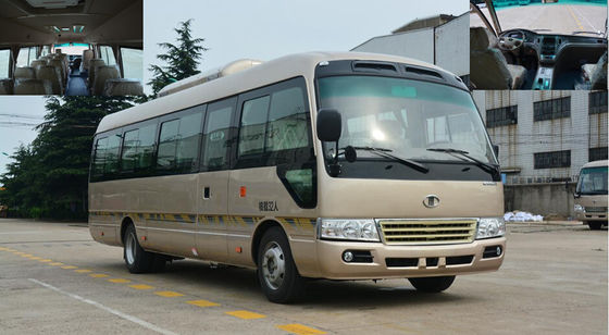 China 143HP/ônibus de 2600RPM estrelas do curso, ônibus de excursão Sightseeing do comprimento de 7.3M fornecedor