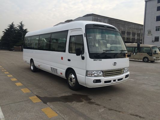 China Pousa-copos Van de Toyota dos assentos do ônibus de excursão 30 do minibus de Mitsubishi Rosa um comprimento de 7,5 M fornecedor