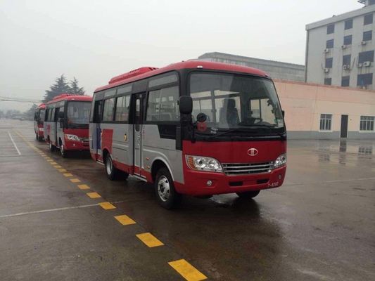 China Ônibus duráveis do curso de Red Star com o ônibus pequeno do passageiro da capacidade de 31 assentos para a empresa fornecedor