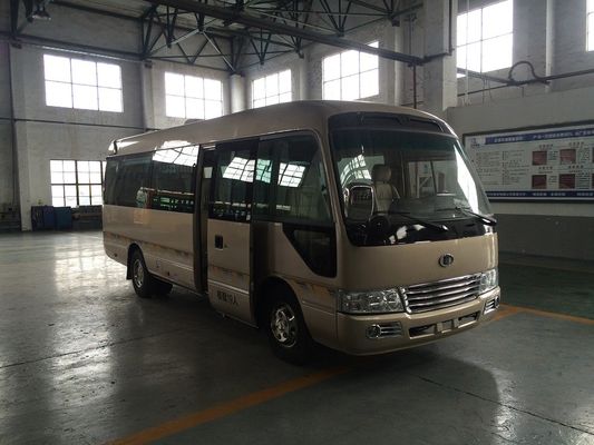 China Ônibus do passageiro do minibus 30 da estrela do poder do teto-solar 145HP mini com deslizamento da janela lateral fornecedor