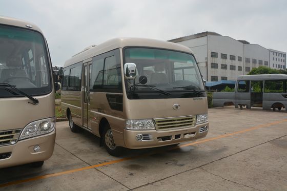 China Assentos altos do ônibus 19+1 da cidade do transporte do minibus de Rosa da classe do nível superior para o exterior fornecedor