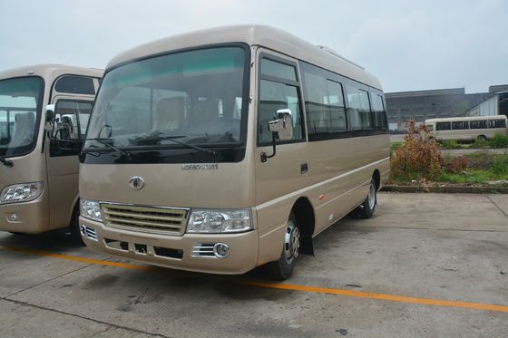 China Passageiro diesel veículos utilitários do anúncio publicitário da roda de Van 4 * 2 do minibus 19 de Rosa do turista fornecedor