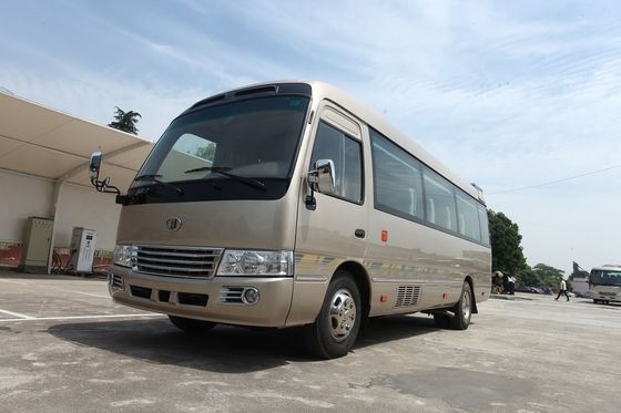 China Ônibus do chassi do veículo de passageiro para a escola, minibus Cummins Engine de Mitsubishi fornecedor