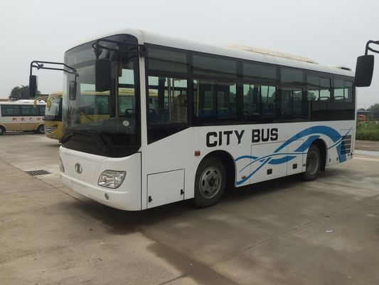 China Segurança intra urbana híbrida da caixa de engrenagens do ônibus LHD seis do centro urbano do combustível do ônibus 70L da cidade fornecedor