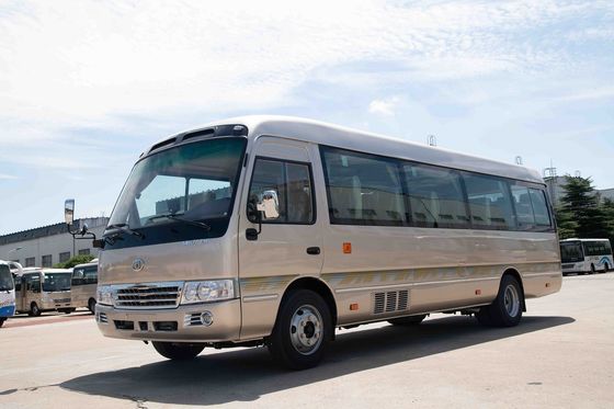 China 7,7 do treinador luxuoso do minibus da pousa-copos da excursão do passageiro do medidor 31 peso de efetivação baixo fornecedor