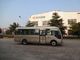 Única embreagem ônibus pequeno do turista dos veículos comerciais do mini com cortinas da luz do sol fornecedor