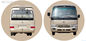 Passageiro diesel Van da carrinha do transporte da pousa-copos de 2+1 disposições mini 6 medidores fornecedor