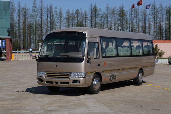 China Tipo motor Sightseeing de ISUZU do minibus da pousa-copos do negócio da cidade/minibus do passageiro fornecedor