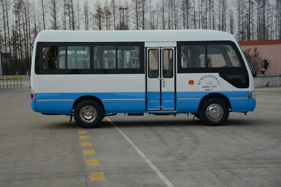 China Minibus de Seater da mola de lâmina 19 do ônibus do treinador de passageiro do motor de MD6758 ISUZU fornecedor