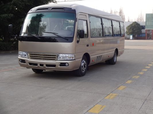 China Única embreagem ônibus pequeno do turista dos veículos comerciais do mini com cortinas da luz do sol fornecedor