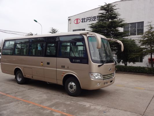 China Tipo 30 mini ônibus da estrela do transporte da escola do passageiro com a porta dura de alumínio fornecedor