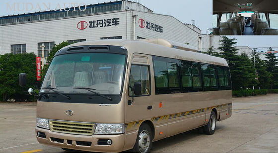 China Ônibus do treinador do modelo do minibus da estrela do turismo do freio de ar RHD com padrão do Euro III fornecedor
