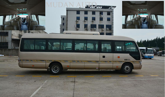 China Minibus da estrela do teto-solar Md6758, mini ônibus de 25 passageiros que desliza a janela lateral fornecedor
