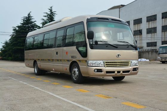China corpo integral do Euro 3 de Cummins Engine da parte dianteira do ônibus da pousa-copos de 7M Toyota mini semi - fornecedor