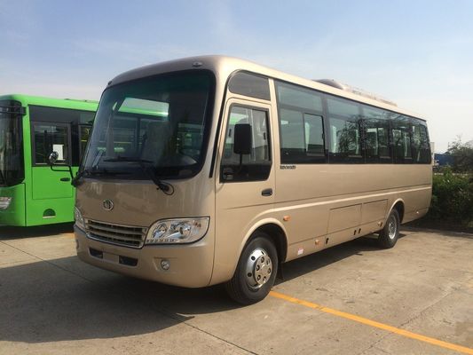 China Ônibus da cidade da pousa-copos diesel do arranjo do minibus 2x1 Seat da estrela da condução à direita mini fornecedor