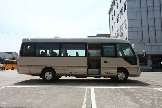 China Distância entre o eixo dianteira e traseira longa do baixo telhado alto ambiental do consumo do minibus da pousa-copos do combustível fornecedor