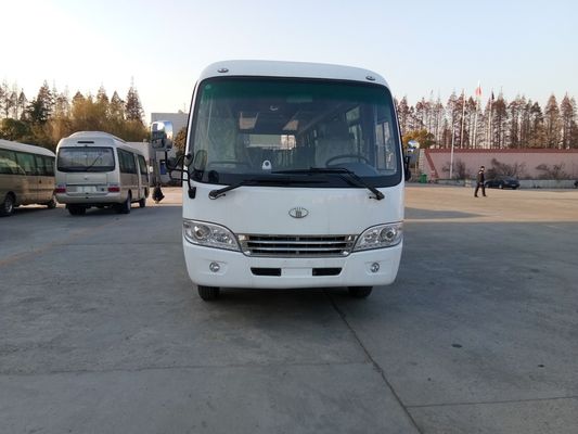 China Diesel de poupança de energia do eixo traseiro do minibus de Seater do negócio 30 da distância entre o eixo dianteira e traseira longa RHD fornecedor