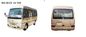 Eixo traseiro do ônibus 4.3T de RHD 19 Seater mini, economia de energia do ônibus da pousa-copos diesel mini fornecedor