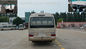 Base de roda do ônibus 3308mm do transporte da cidade do turista do minibus da pousa-copos do condicionador de ar do veículo do pessoal fornecedor